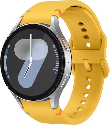 Silicone Band for Galaxy Watch 7/6/5/4/Fe 40/44mm 6/4 Classic 47/43/46/42mm in Saudi Arabia