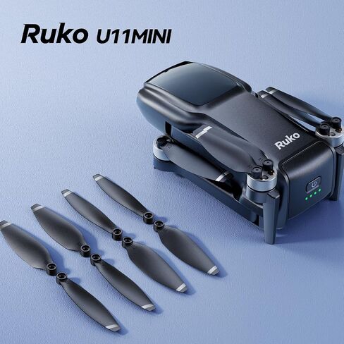 Ruko U11MINI 4K (RC3), Beginner Drone with Touchcreen Controller and U11MINI 4K Drone Propellers in Saudi Arabia