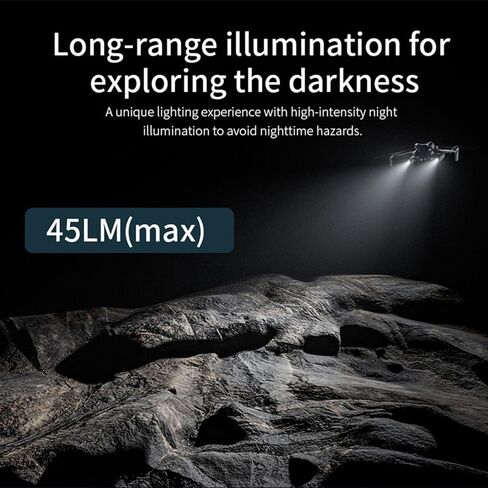 Mini 4 Pro Drone LED Night Flight Searchlight, Night Navigation Light Rechargeable Emergency Lamp Lights, Strobe Lights Headlight for DJI Mini 4 Pro Drone Accessories in Kuwait