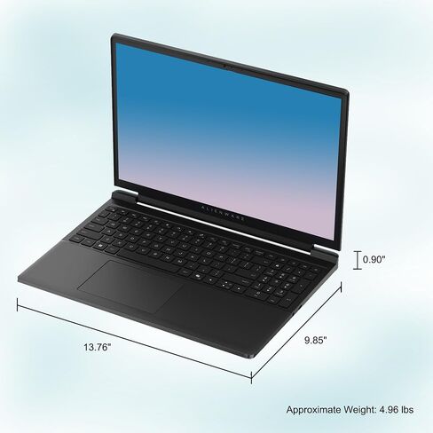 iCarp Customized Laptop Made with Dell Alienware 15 Gaming Laptop 15.3" WUXGA 165Hz AMD 6-core Ryzen 5 220 16GB/32GB/64GB DDR5 512GB/1TB/2TB/4TB SSD GeForce RTX 4050 Type-c Backlit Win11 in Kuwait