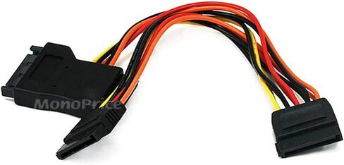 Monoprice 7-inch 15-pin SATA Power Y Cable in Saudi Arabia