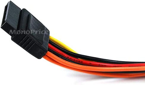 Monoprice 7-inch 15-pin SATA Power Y Cable in Saudi Arabia