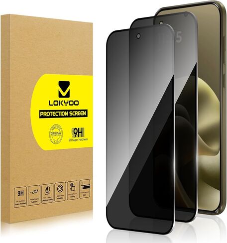 2 Pack Privacy Screen Protector for Moto Edge 2026,Anti-Spy Glass in Kuwait