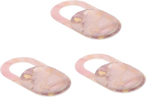 OUNONA 3pcs Pink Laptop Webcam Slider Covers Plastic Camera Lens Privacy Protectors Easy to Use Minimalist Design Leaves No Residue for Computer Webcam Privacy in Kuwait
