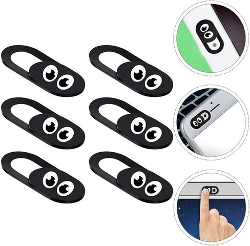 6pcs Laptop Webcam Cover for Notebook and Tablet Camera Privacy in Kuwait