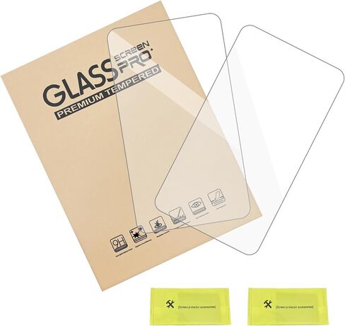 Longzhuo 2 Pcs Screen Protector for iPad A16 2025 11th/10th 2022 Generation (11-inch/10.9), Tempered Glass Film Guard -Clear in Kuwait