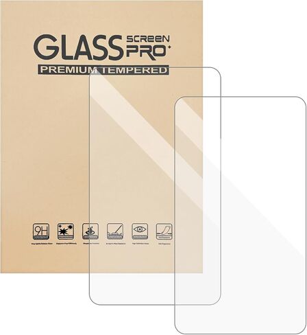 Longzhuo 2 Pcs Screen Protector for iPad A16 2025 11th/10th 2022 Generation (11-inch/10.9), Tempered Glass Film Guard -Clear in Kuwait
