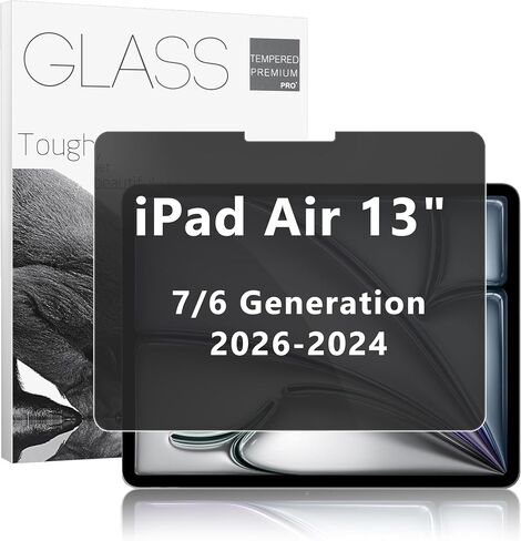 For iPad Air 13″ (M4/M3/M2 chips) tablet privacy screen protector 9H in Kuwait
