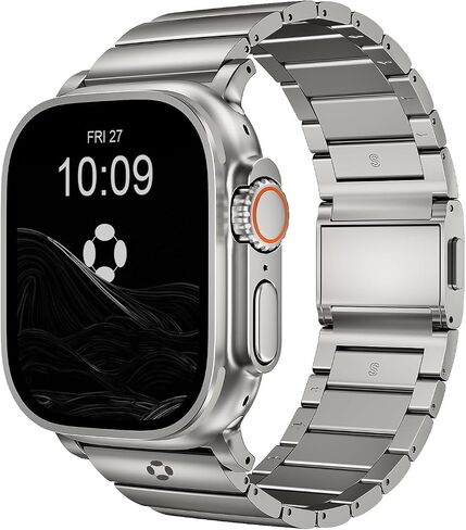 Grade 5 Titanium Watch Band for Apple Watch Ultra 3/2/1 49mm in Saudi Arabia