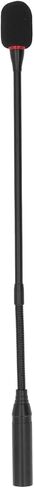 Gooseneck Microphone Flexible Noise Reduction 17.7in Adjustable Desktop Microphone for Meeting Rooms, Aluminum Alloy in Saudi Arabia