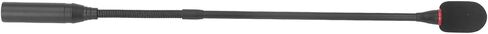 Gooseneck Microphone Flexible Noise Reduction 17.7in Adjustable Desktop Microphone for Meeting Rooms, Aluminum Alloy in Saudi Arabia