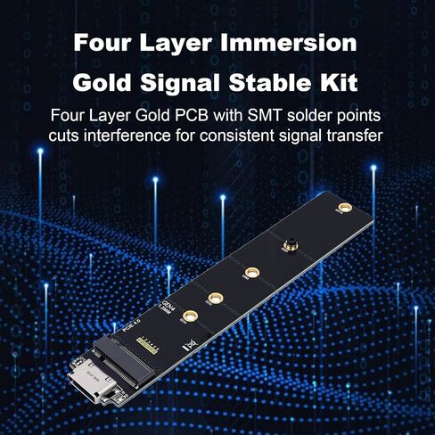 Oculink SFF8612 to M.2 NVMe Adapter with 8GB per s Bandwidth in Saudi Arabia