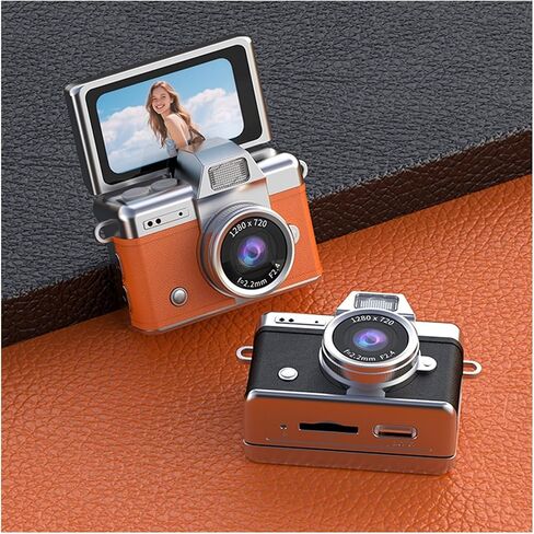 Vintage Pocket Digital CCD Camera 1.47 Inch Flip Screen HD Video Camcorder for Holiday & Daily Shooting in Saudi Arabia