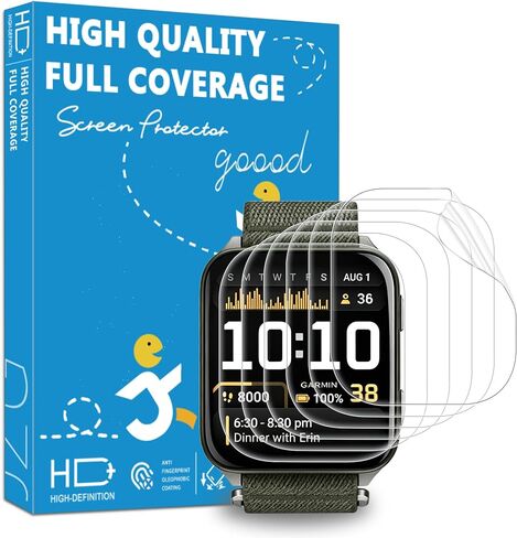 6 Pack Screen Protector for Garmin Bounce 2,Tempered glass in Saudi Arabia