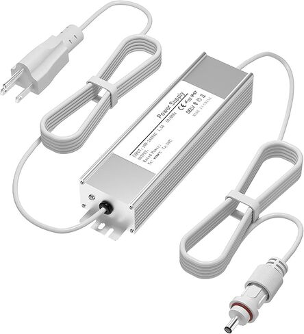 36V 3A Waterproof Power Supply for Govee Permanent Outdoor Lights,Compatible with Govee H706A H706B H706C Permanent Outdoor Lights Power Adapter Cord(White) in Kuwait
