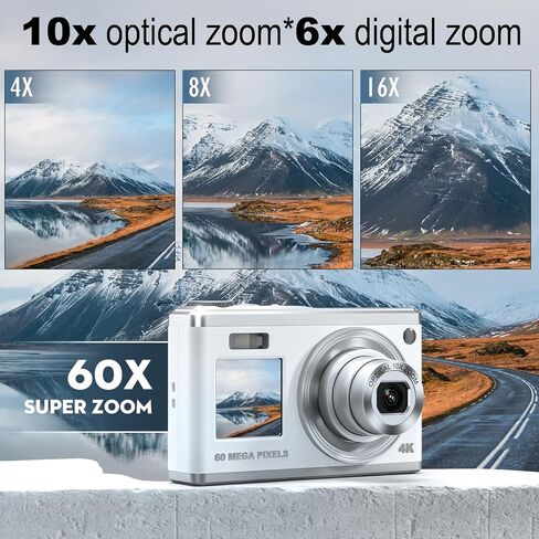 G-Anica 60X Digital Cameras for Photography with Dual Screen in Saudi Arabia