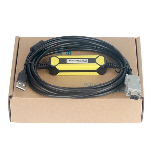 ASDA-B2/AB for Servo Drive ASDA-B2 AB A2 Download Cable CN3 Interface, Economy Model Length(Black) in Saudi Arabia