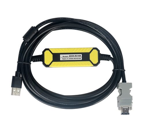 ASDA-B2/AB for Servo Drive ASDA-B2 AB A2 Download Cable CN3 Interface, Economy Model Length(Black) in Saudi Arabia