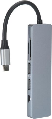 6‑in‑1 Type ‑ C Hub Adapter Type ‑ C to HDMI Docking Station Adapter Comput in Saudi Arabia