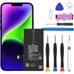 بطارية بديلة لجهاز iPhone 12/12 Pro: بطارية ذات سعة عالية 0 دورة لجهاز iPhone 12/12 Pro موديل A2172 A2402 A2403 A2404 مع مجموعة أدوات الإصلاح in Kuwait