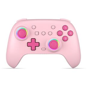 SIMGAL Pink Wireless Controller for Switch Joy-Con/PC, Breathing LED in Kuwait
