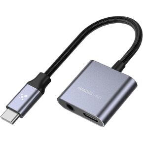 AMAZINGthing [Thunder PRO USB-C to 3.5mm Audio and 60W Charger Adapter in Saudi Arabia
