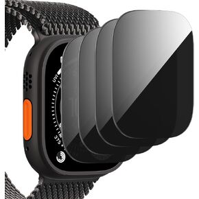 Suoman 4 عبوات لـ Apple Watch Ultra 3/2/1 49 ملم واقي شاشة للخصوصية in Kuwait