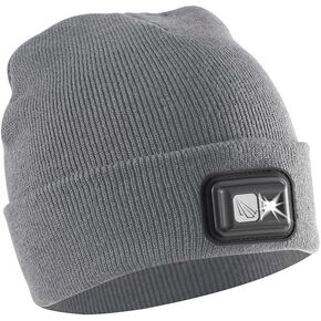 Panther Vision POWERCAP LED Hat Light 150 Lumens Rechargeable Fleece Beanie with Bright Built-in Headlamp Waterproof LED Warm One Size Cap in Saudi Arabia