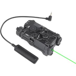 Tactical Airsoft Laser Sight, 4 Modes, Red/Green Laser+White Light in Kuwait