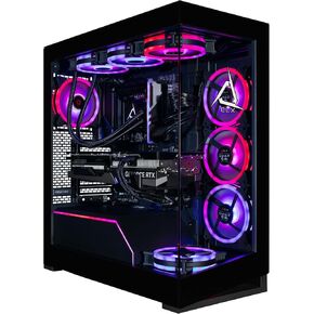 CLX Horus Gaming PC - Intel Core Ultra 9 285K 3.7GHz, GeForce RTX 5080, 2TB NVMe M.2 SSD, 48GB DDR5 RGB Memory, 360mm AIO, WiFi, Windows 11 Home, Black, AI-Accelerated in Saudi Arabia