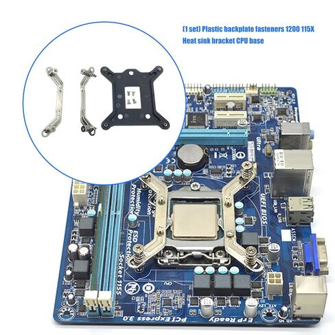 Standardized CPU Heatsink Bracket Backplanes Fastening Screws Metal for 1200 115X Long Durability CPU Fan Mounting Screws in Kuwait