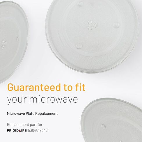 Smart Choice 5304519348 Microwave Glass Turntable Tray Compatible with Frigidaire, Compatible with Electrolux Microwaves, 16.5 Inch Diameter, Replaces AP6834693 PS12705742 in Saudi Arabia