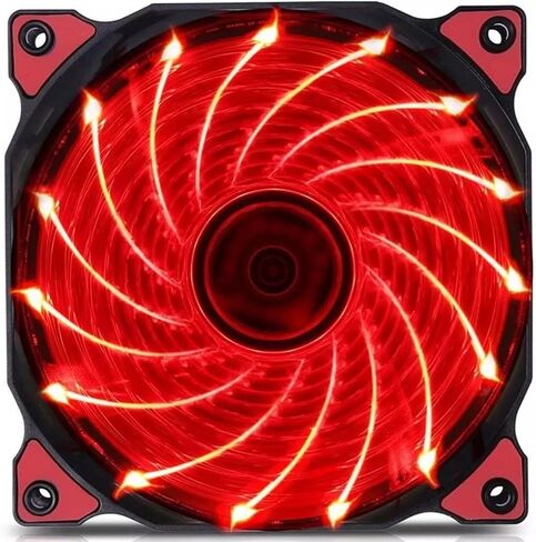 Computer Cooling Box 15pcs LED Quiet Cooler with Rubber Connector in Saudi Arabia