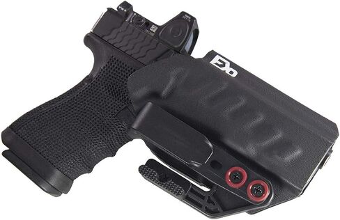 Fierce Defender IWB Holster Compatible with Glock 19 23 32 w/Tuckable Clip and Claw The Uninfringed Series -Made in USA- Gen 5 Compatible in Saudi Arabia
