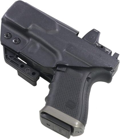 Fierce Defender IWB Holster Compatible with Glock 19 23 32 w/Tuckable Clip and Claw The Uninfringed Series -Made in USA- Gen 5 Compatible in Saudi Arabia