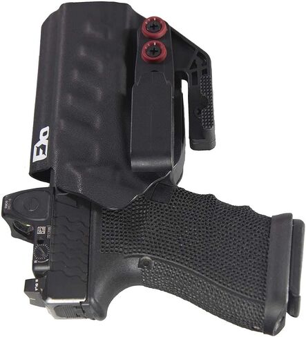 Fierce Defender IWB Holster Compatible with Glock 19 23 32 w/Tuckable Clip and Claw The Uninfringed Series -Made in USA- Gen 5 Compatible in Saudi Arabia