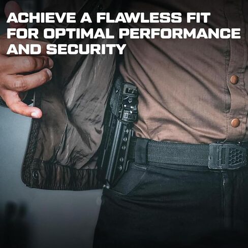 Springfield Hellcat Holster - OWB Holster for Concealed Carry/Custom fit to Your Gun - Springfield Armory - Outside the Waistband - Comfort and Concealment - EDC in Saudi Arabia