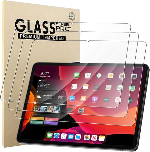 3 Pack Screen Protector Compatible with FEONAL 2026 2025 Tablet 11 Inch, Tempered Glass 9H Hardness HD Clear Anti-Scratch in Saudi Arabia