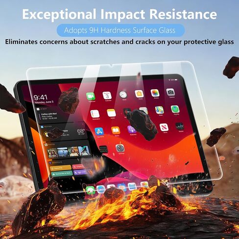 3 Pack Screen Protector Compatible with FEONAL 2026 2025 Tablet 11 Inch, Tempered Glass 9H Hardness HD Clear Anti-Scratch in Saudi Arabia