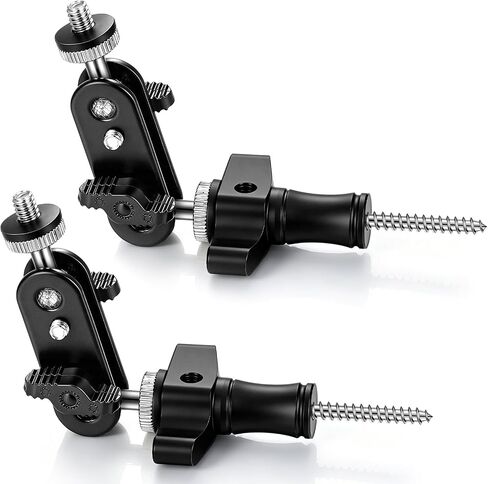 2 Pack Trail Camera Tree Mount Bracket, 360 Adjustable 1/4 Screw in Saudi Arabia
