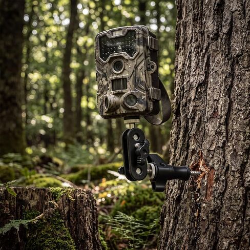2 Pack Trail Camera Tree Mount Bracket, 360 Adjustable 1/4 Screw in Saudi Arabia