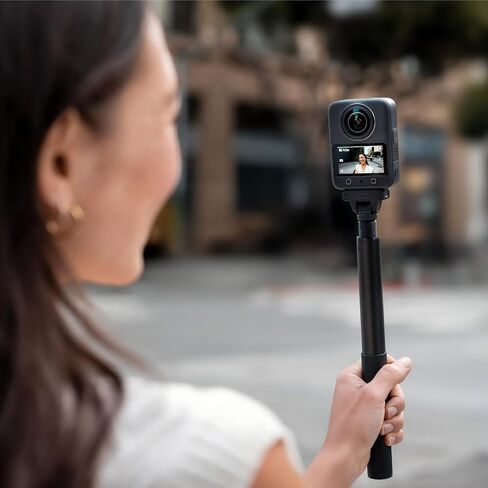 XZMO Osmo 1.2m Invisible Selfie Stick Kit with Adjustable Quick-Release Adapter - Compatible with DJI Osmo 360, Osmo Nano in Saudi Arabia