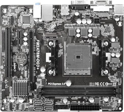 Computer Motherboards Fit for ASROCK FM2A78M-DG3+ Motherboard Socket FM2+ A78 DDR3 32GB 4xSATA3 Micro ATX Support A10 7800 A6 740 Athlon X4 840 540 A8 in Saudi Arabia