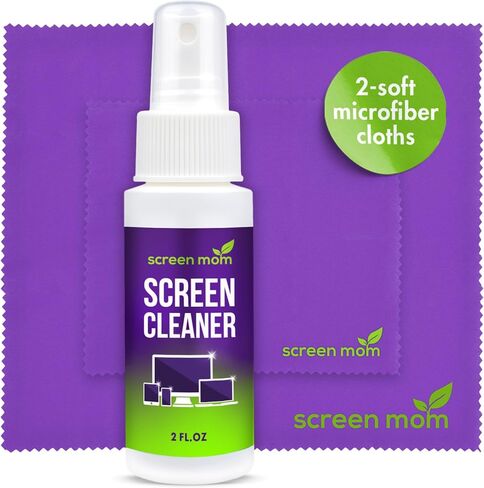 Screen Mom Screen Cleaner Spray 2 Pack-2x1oz for TV, Car, Laptop & Computer in Saudi Arabia