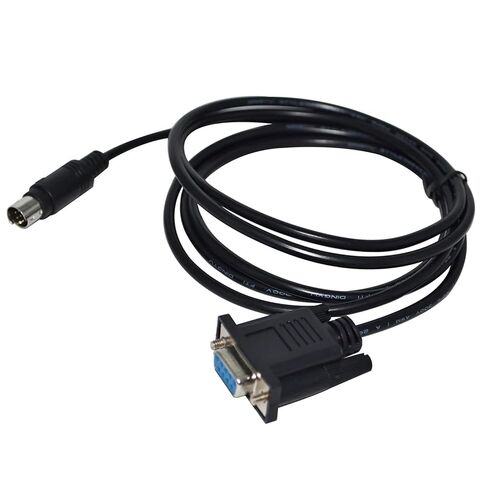 DB9 D-SUB 9PIN to MINI DIN 8P MD8 MD2-FX2N FX Series PLC MD2-FX-CAB0 Cable Connect to MD204L V4 V5 V6 MD306L OP320(8M) in Saudi Arabia