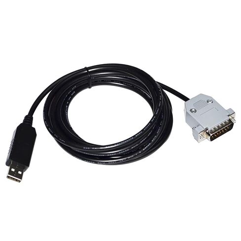 FT232RL USB to D-SUB 15 PIN DB-15 Male Connector RS232 Serial Communication Cable(3metres) in Saudi Arabia