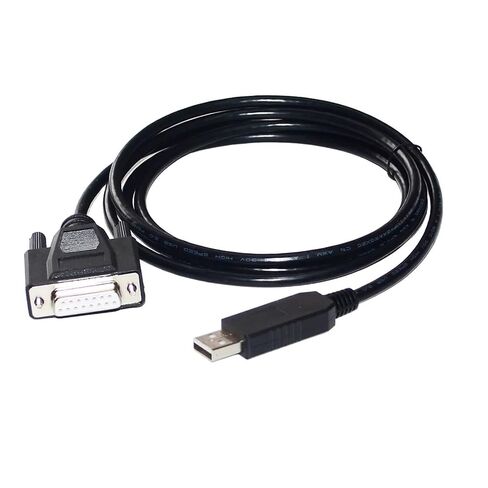 FT232RL CHIP USB to D-SUB 9PIN DB9 Female RS232 Serial Communication Cable for Powered TDCONTROLLERS DSP to PC(1.8M,FTDI FT232RL CHIP) in Saudi Arabia