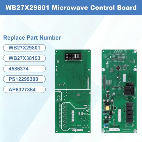 WB27X29801 Microwave Control Board Fits GE JVM3162 JNM3163 Series in Saudi Arabia