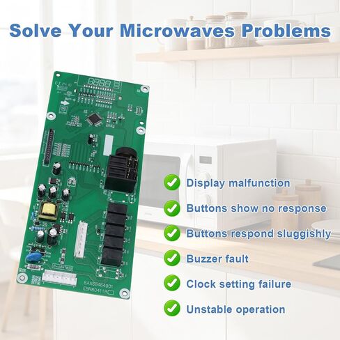 WB27X29801 Microwave Control Board Fits GE JVM3162 JNM3163 Series in Saudi Arabia