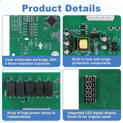 WB27X29801 Microwave Control Board Fits GE JVM3162 JNM3163 Series in Saudi Arabia